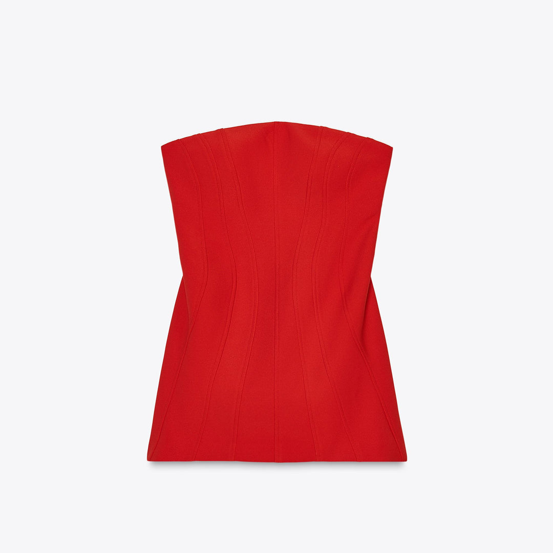 Moudda ZARA - Robe Mini Twill - Surpiqûres - Tunisie 1
