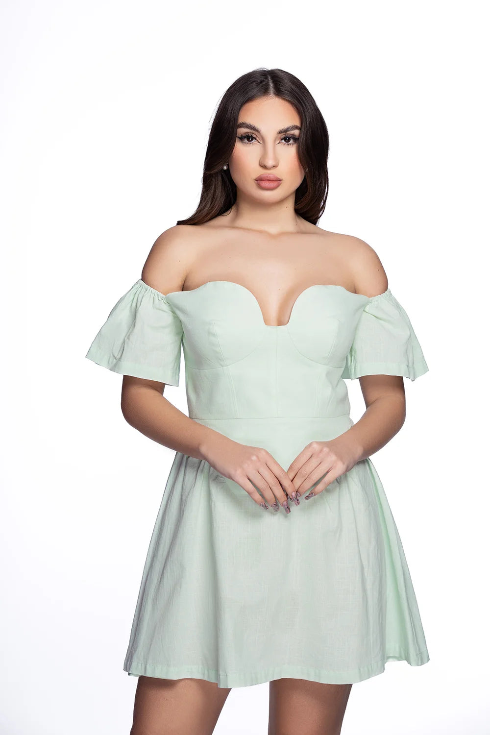 Robe Pétunia Vert