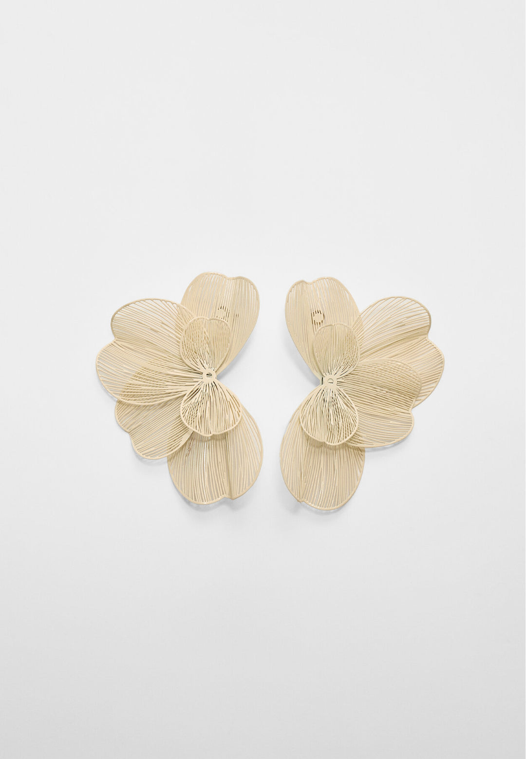 Boucle d'oreille - Éventail Fleur Maxi - Tunisie2