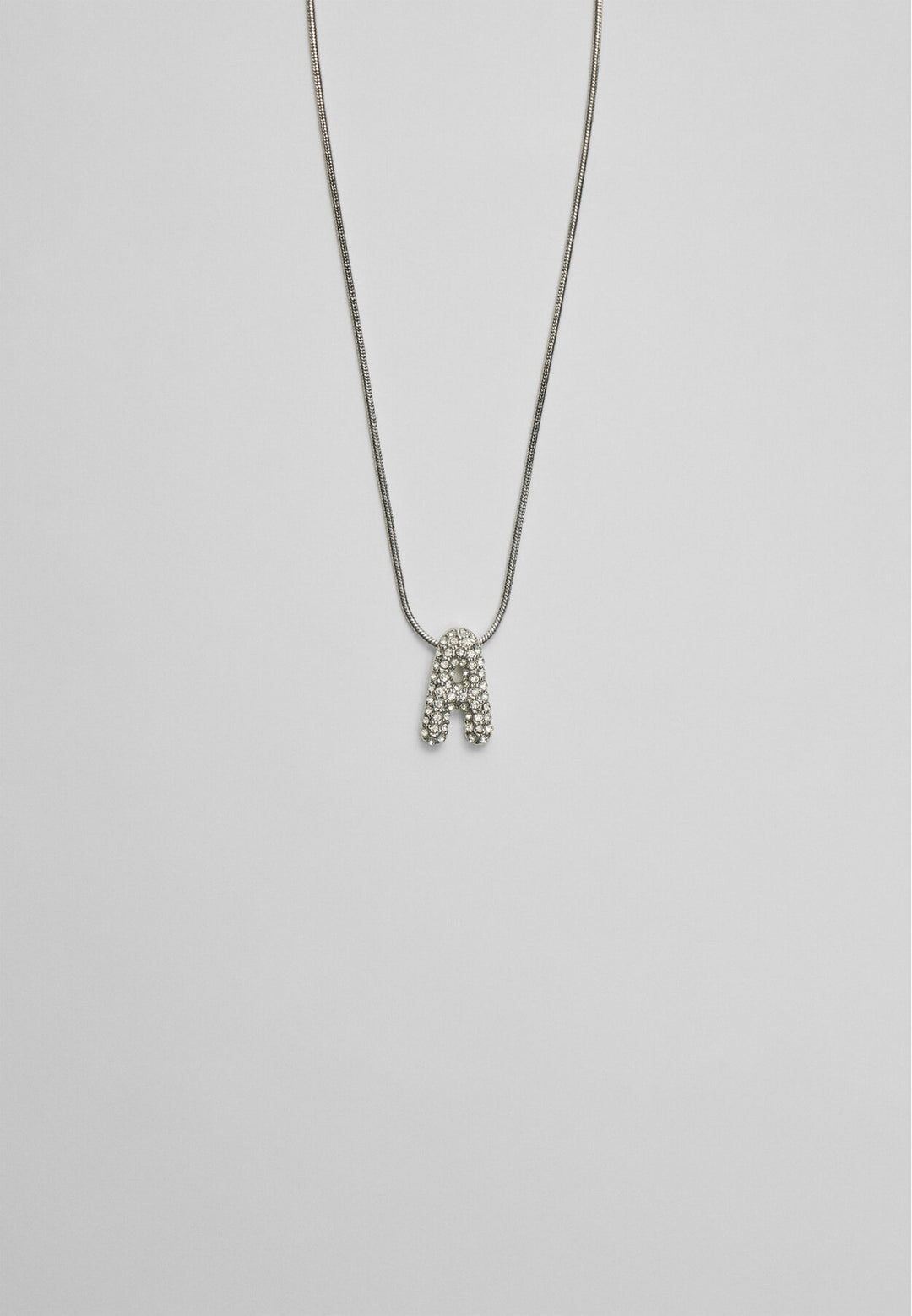 Collier - Initiale Strass - Tunisie2