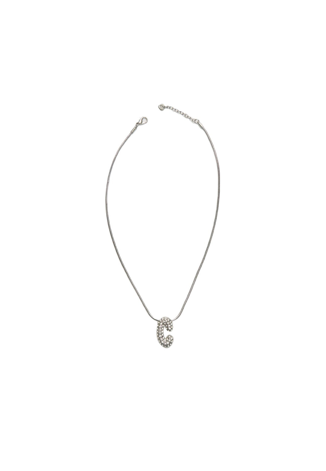 Collier - Initiale Strass - Tunisie1