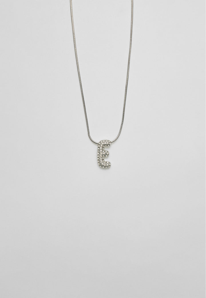 Collier - Initiale Strass - Tunisie2