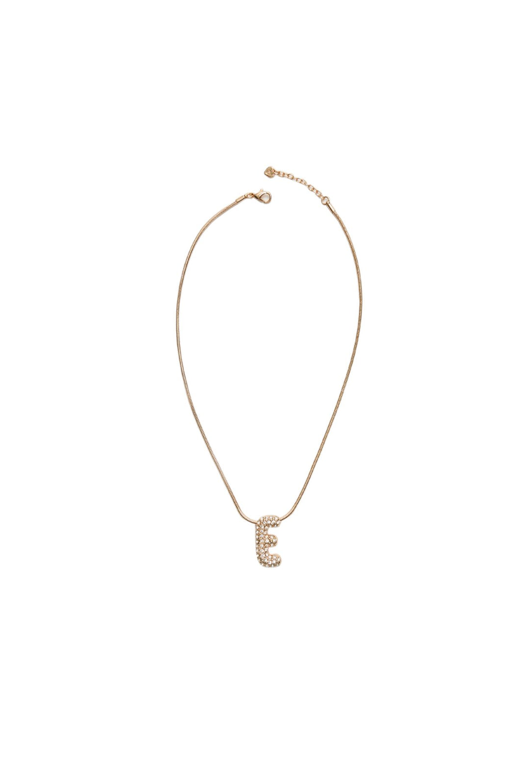 Collier - Initiale Strass - Tunisie1
