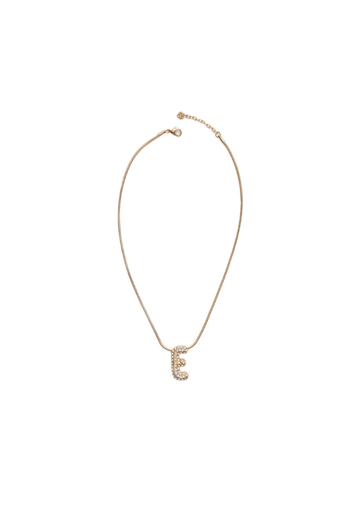 Collier - Initiale Strass - Tunisie1