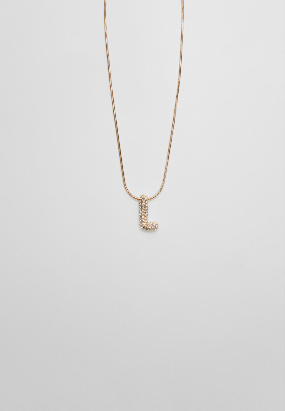 Collier - Initiale Strass - Tunisie2