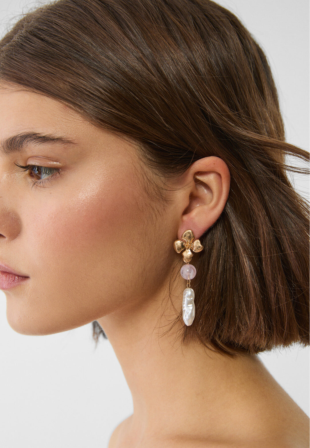Boucle d'oreille - Fleur Longue - Tunisie3