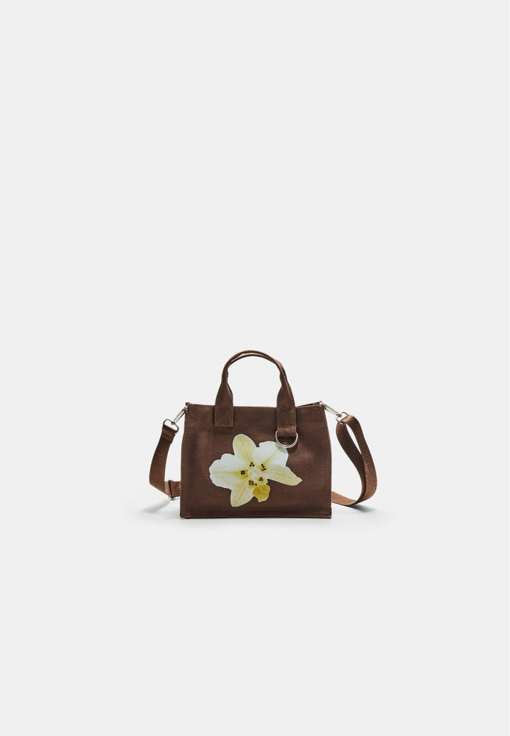 Sac Bandoulière Canvas - Fleur - Tunisie2