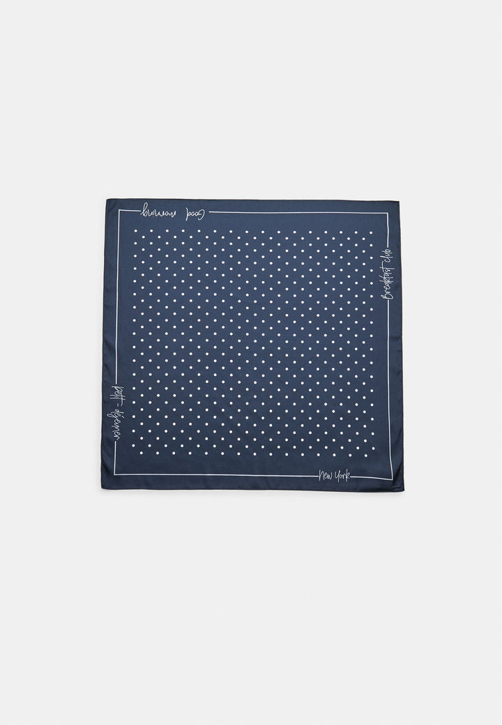 Foulard - Pois 65x65 - Tunisie2