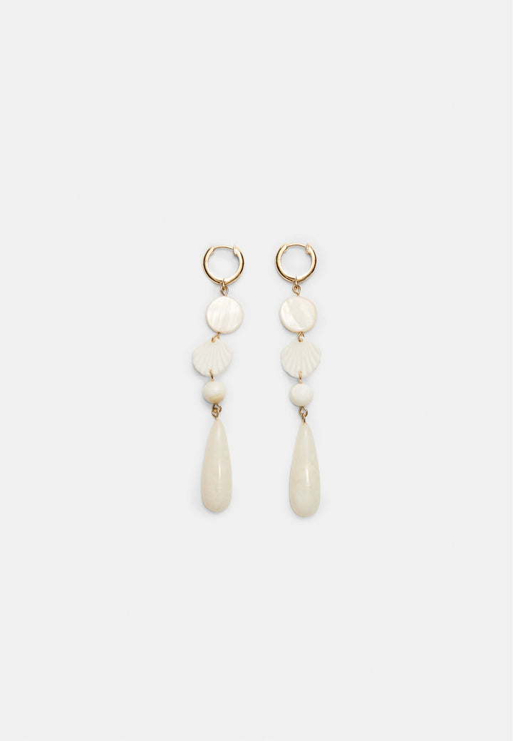 Boucle d'oreille Longue - Perles - Tunisie2