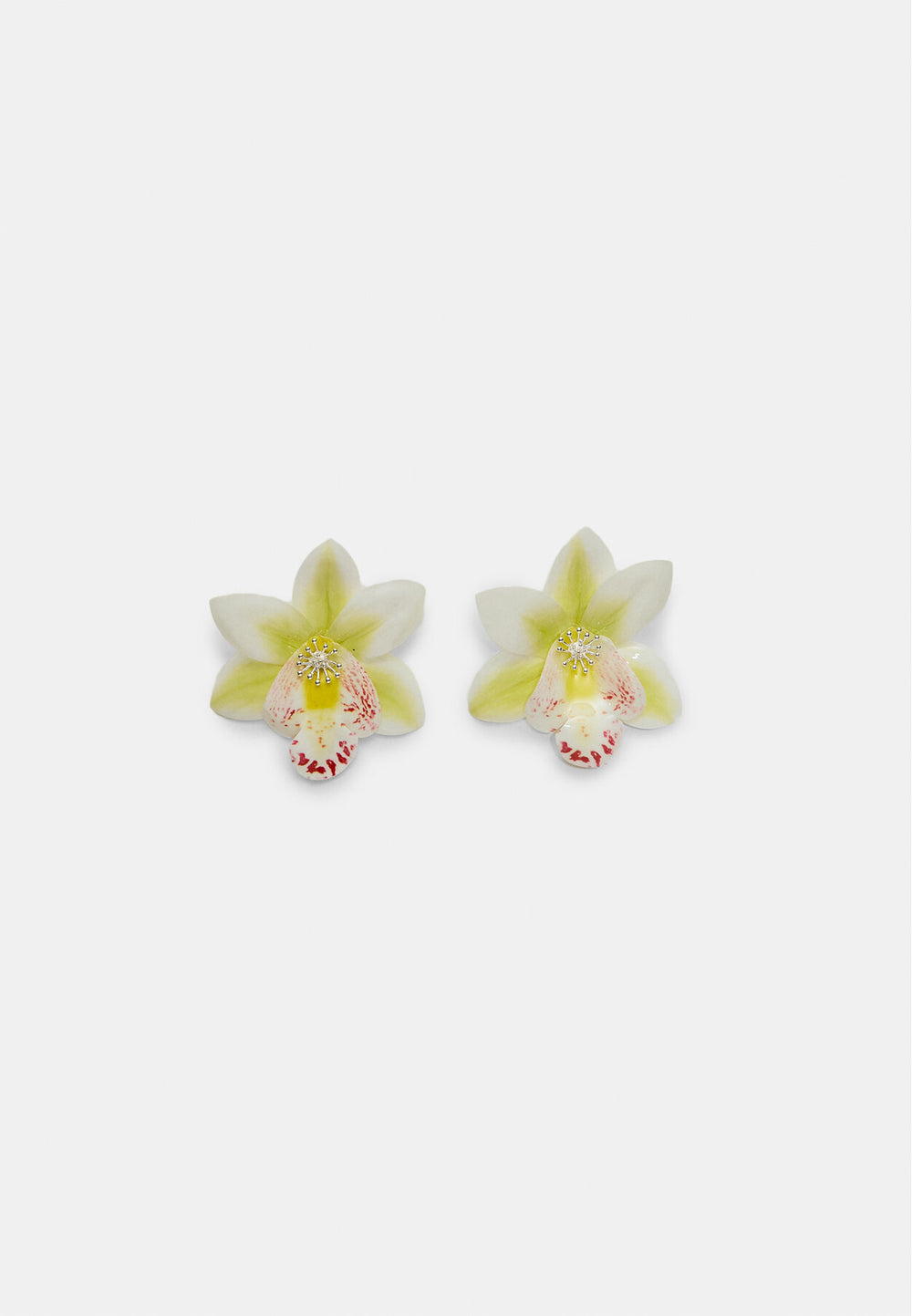 Boucle d'oreille - Fleur Orchidée - Tunisie2