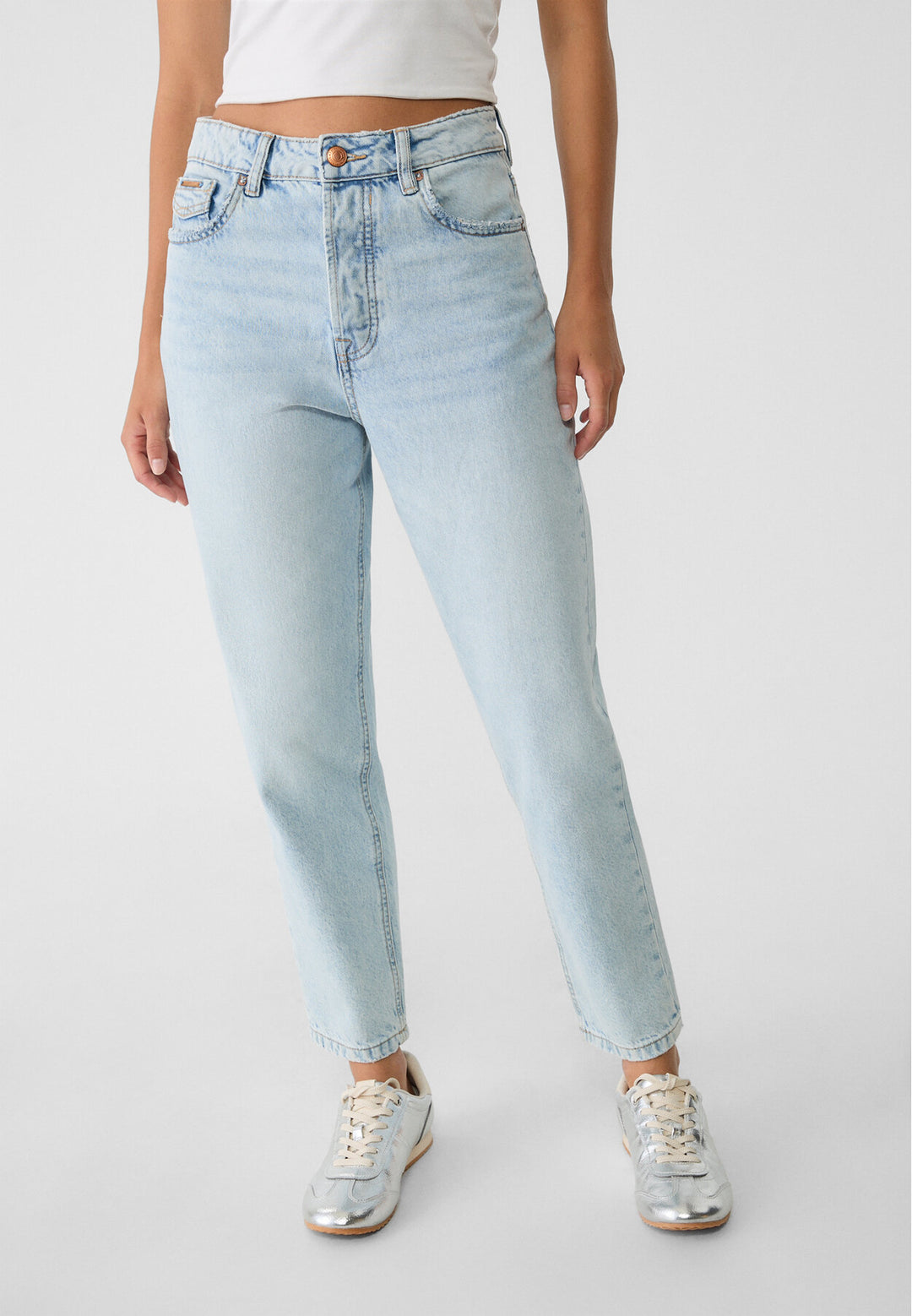 Jean Mom Fit Basic (50% Bio) - Tunisie3