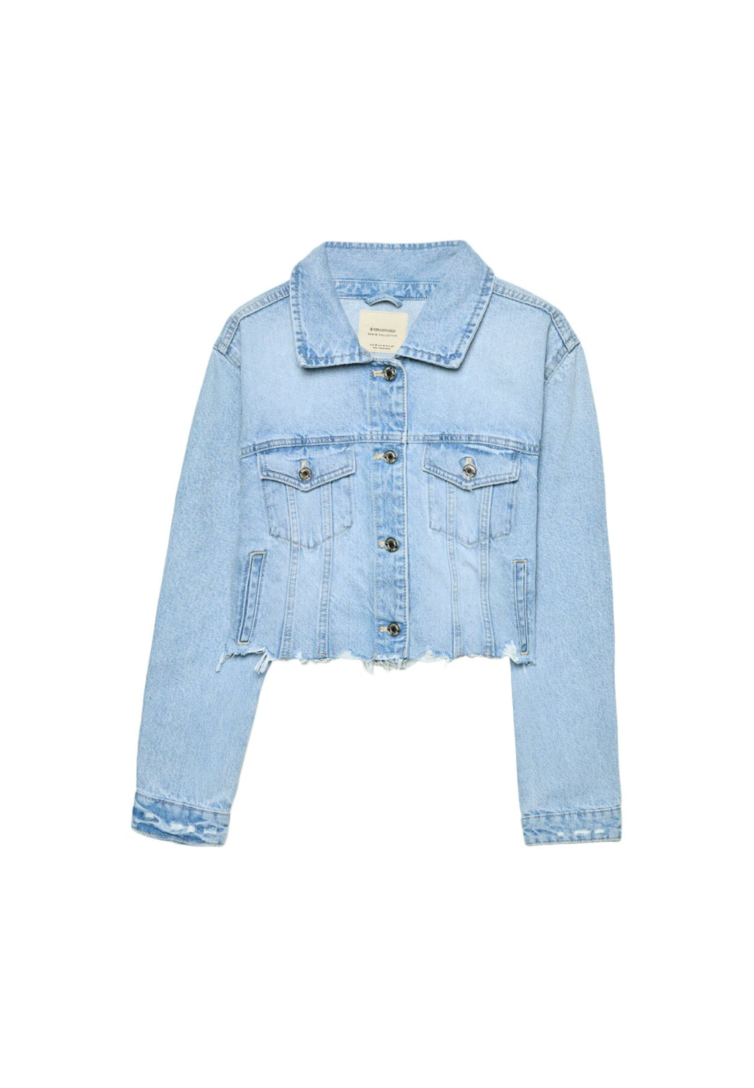 Veste Denim - Bords Bruts - Tunisie1