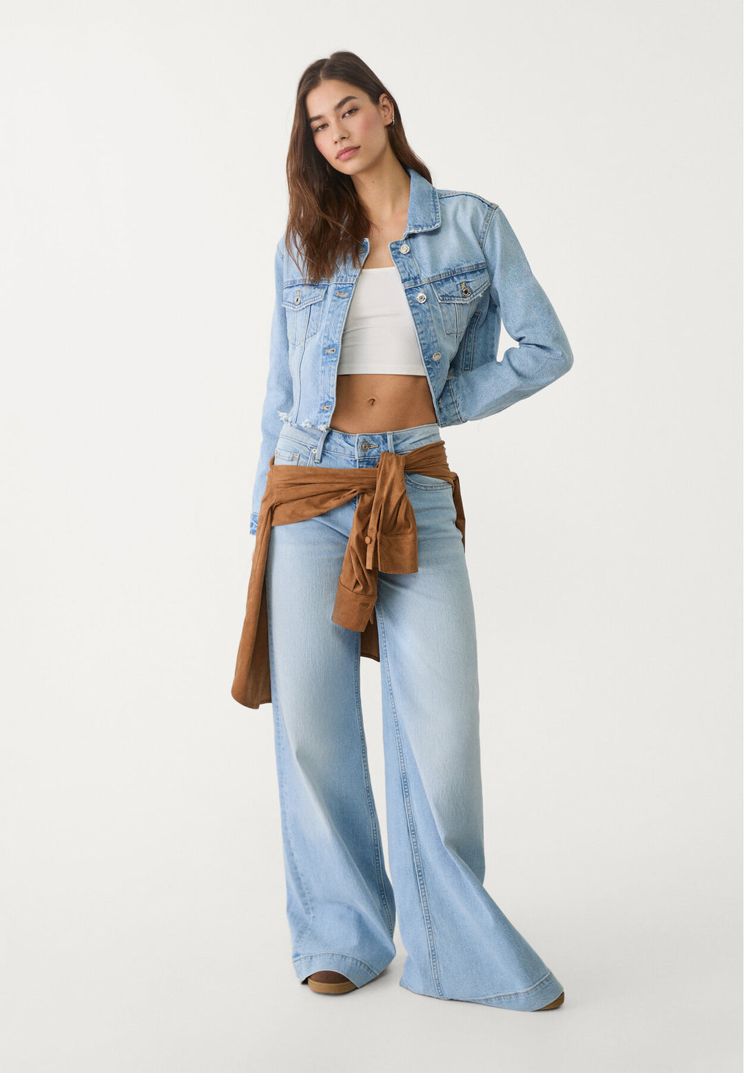 Veste Denim - Bords Bruts - Tunisie3