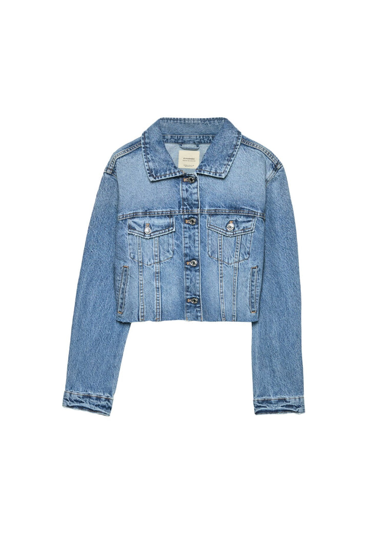 Veste Denim - Bords Bruts - Tunisie1