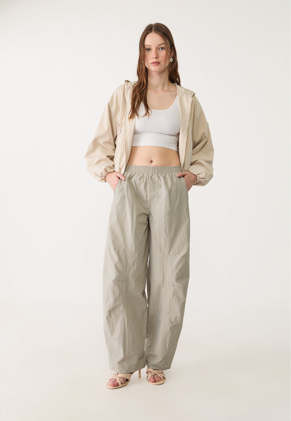 Veste Basique Nylon - Capuche - Tunisie2