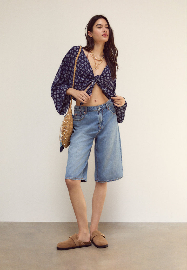 Blouse Fluide - Nœud - Tunisie2
