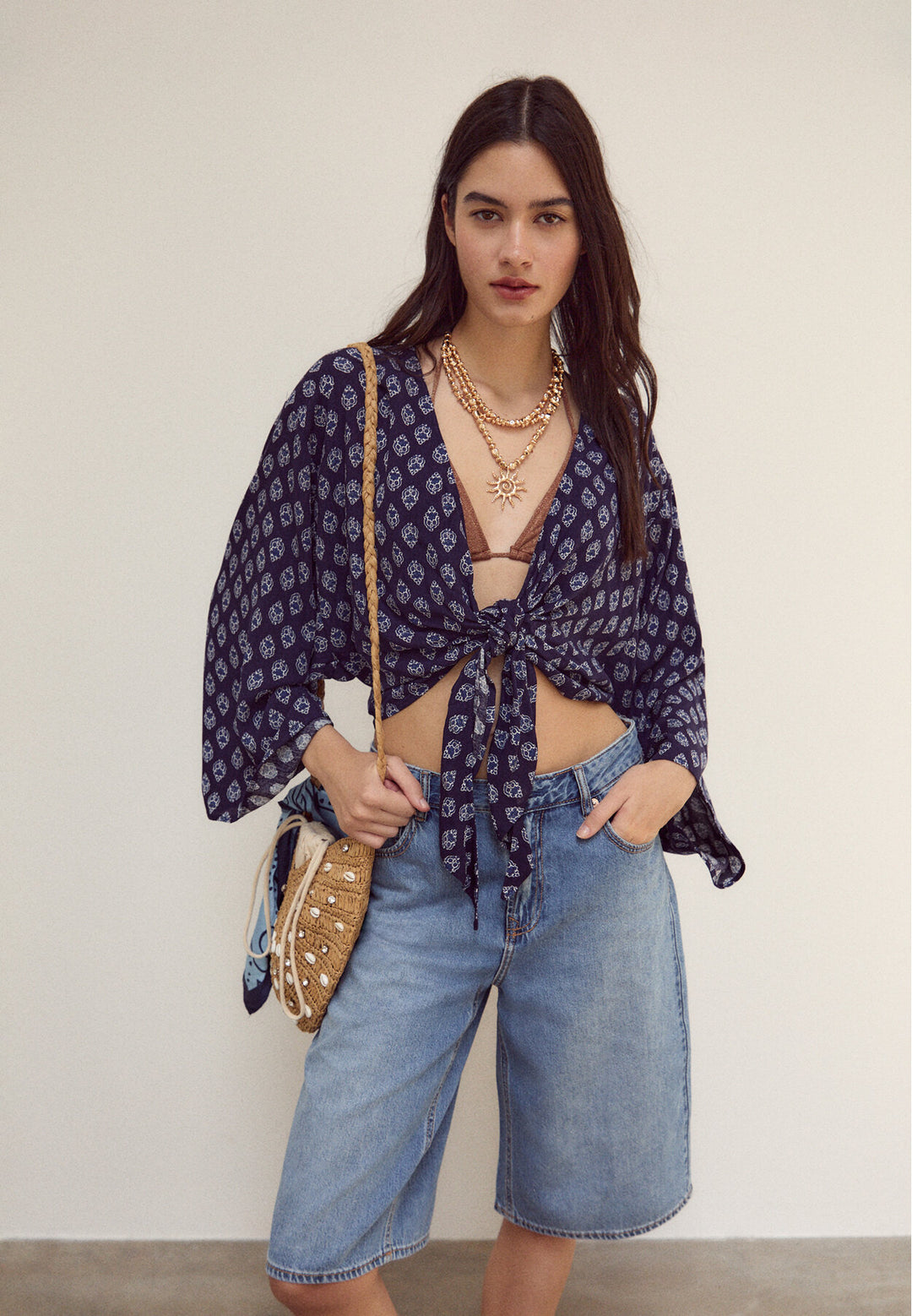 Blouse Fluide - Nœud - Tunisie3