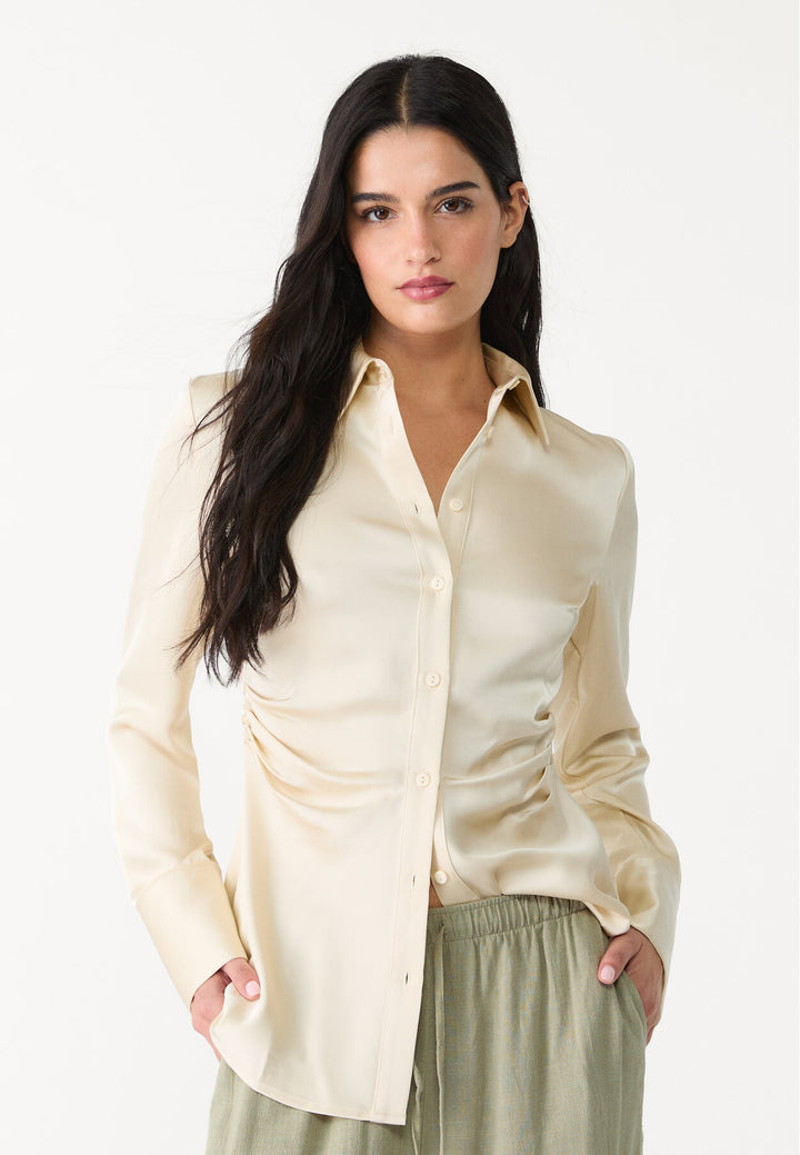 Chemise Satin - Froncée (Édition 115) - Tunisie2