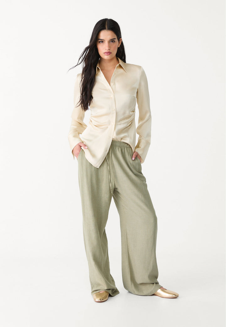 Chemise Satin - Froncée (Édition 115) - Tunisie3