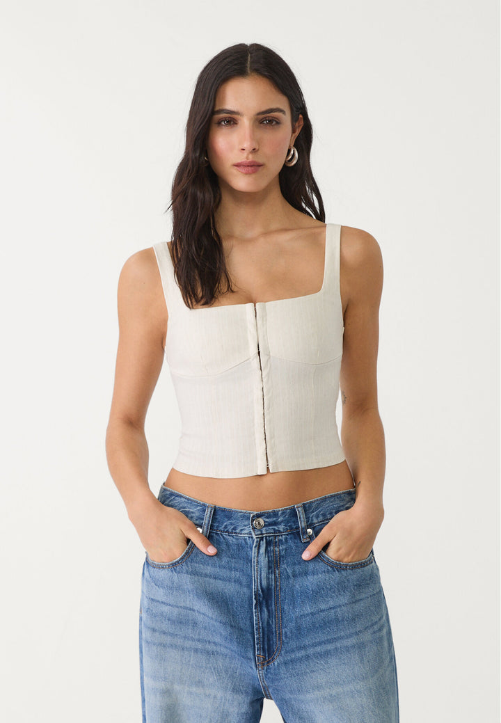 Top Corset - Bretelle Crochet - Tunisie2
