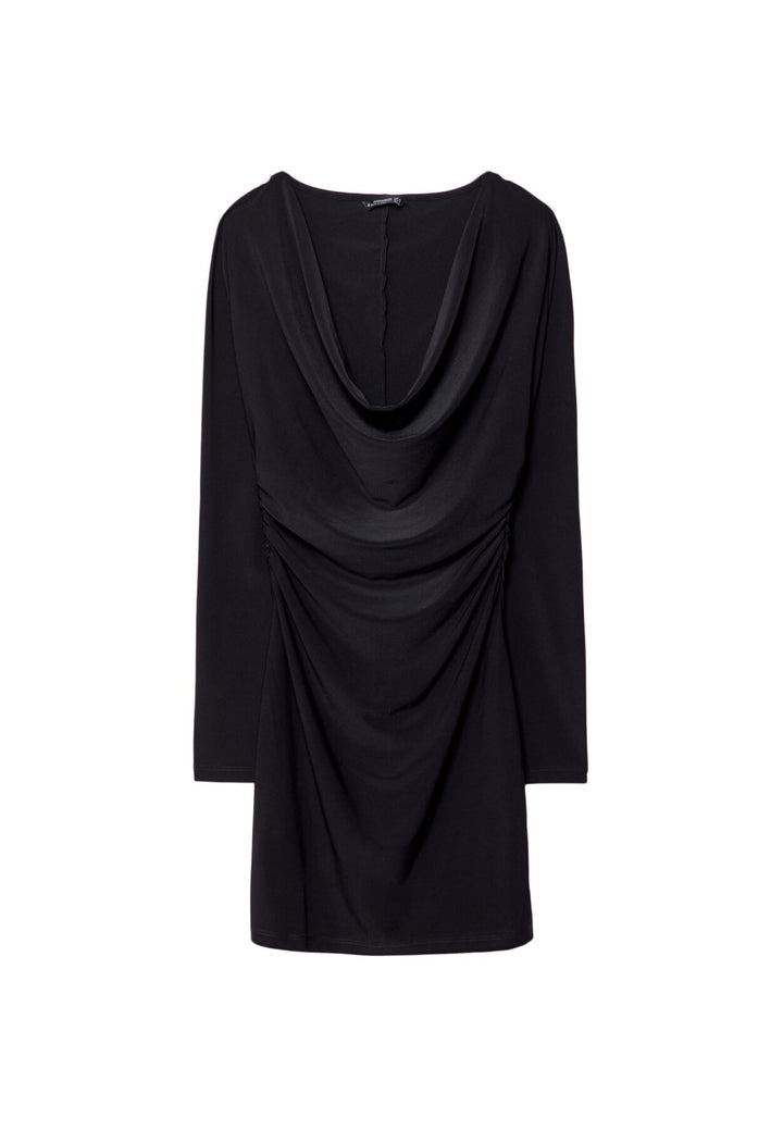 Robe Courte Polyamide - Encolure Drapée - Tunisie1