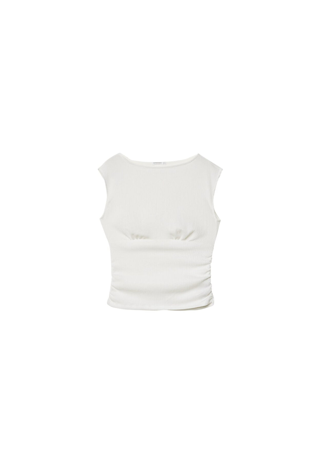 T-Shirt Mini - Manche Froissée - Tunisie1