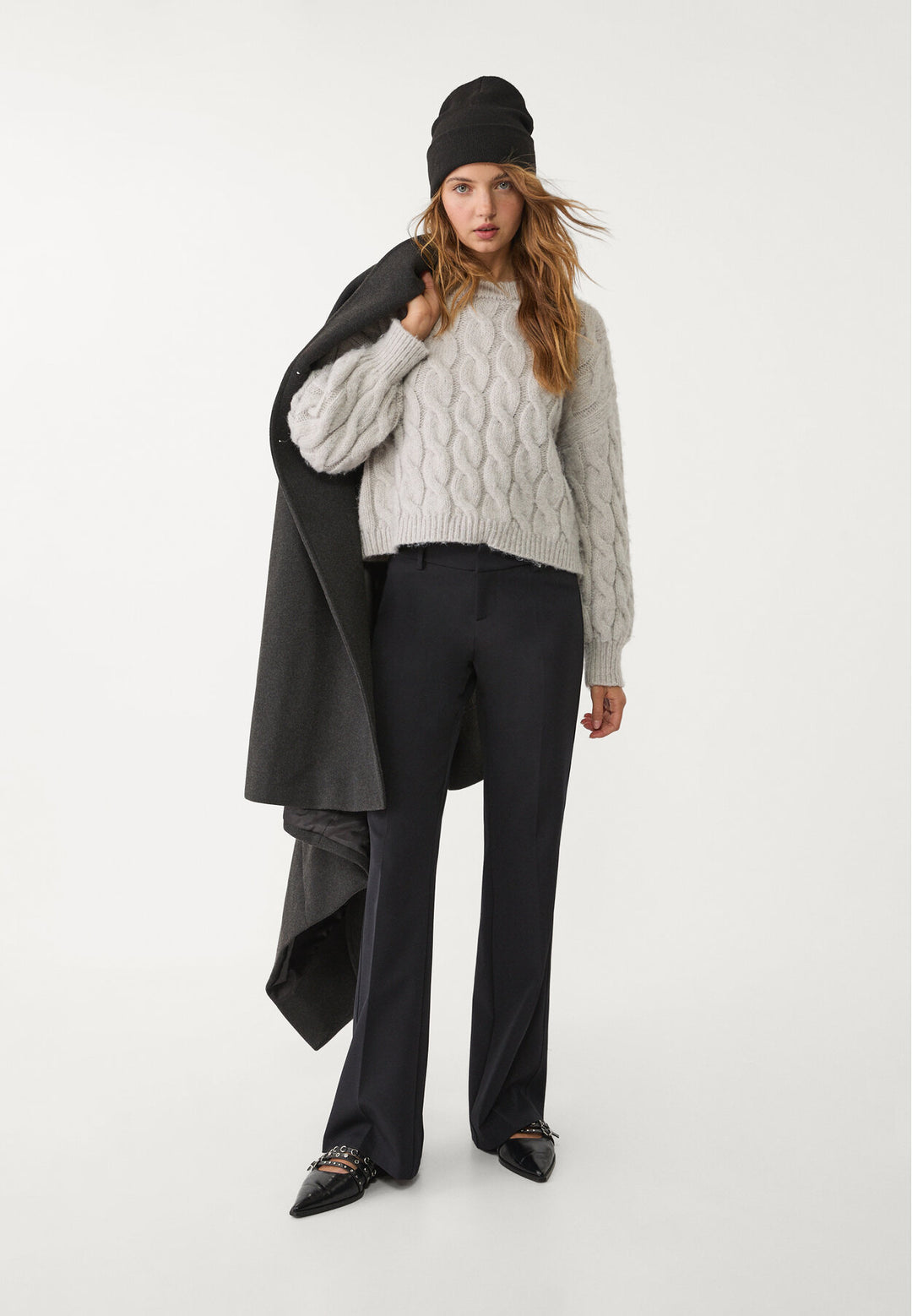 Pantalon Flare Relax - Tailoring - Tunisie2