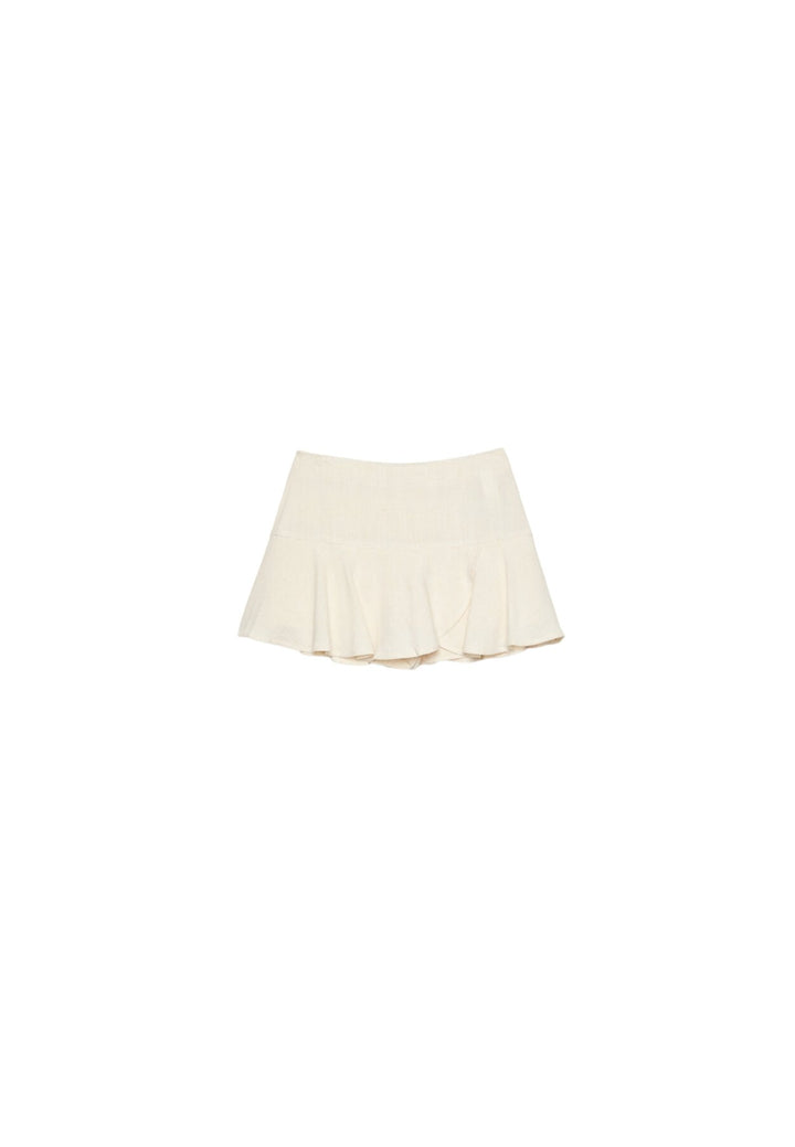Skort Fluide Rustique - Volant - Tunisie1