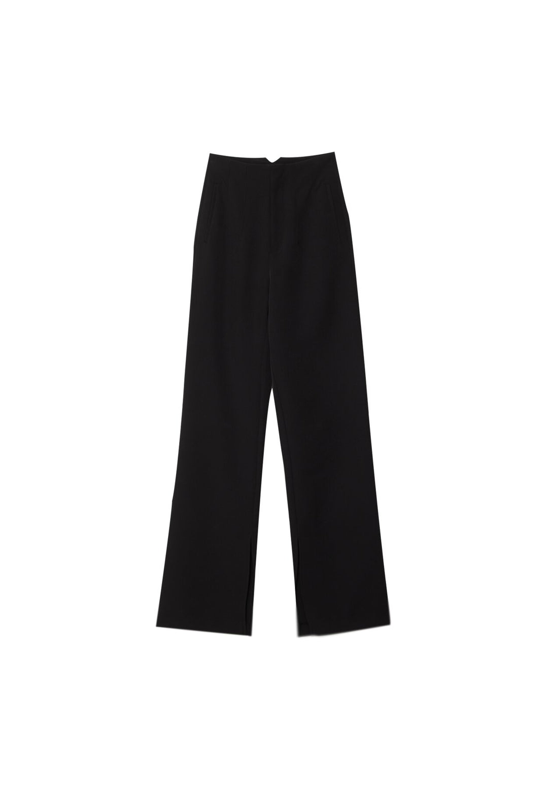 Pantalon Habillé - Taille Haute & Fente - Tunisie1