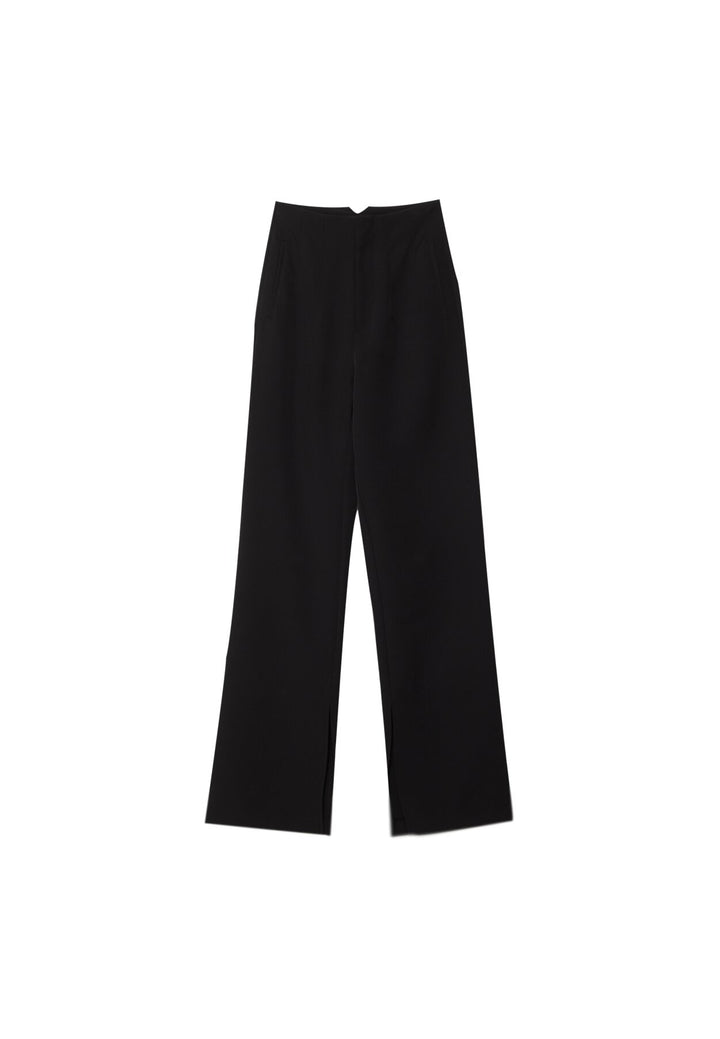 Pantalon Habillé - Taille Haute & Fente - Tunisie1
