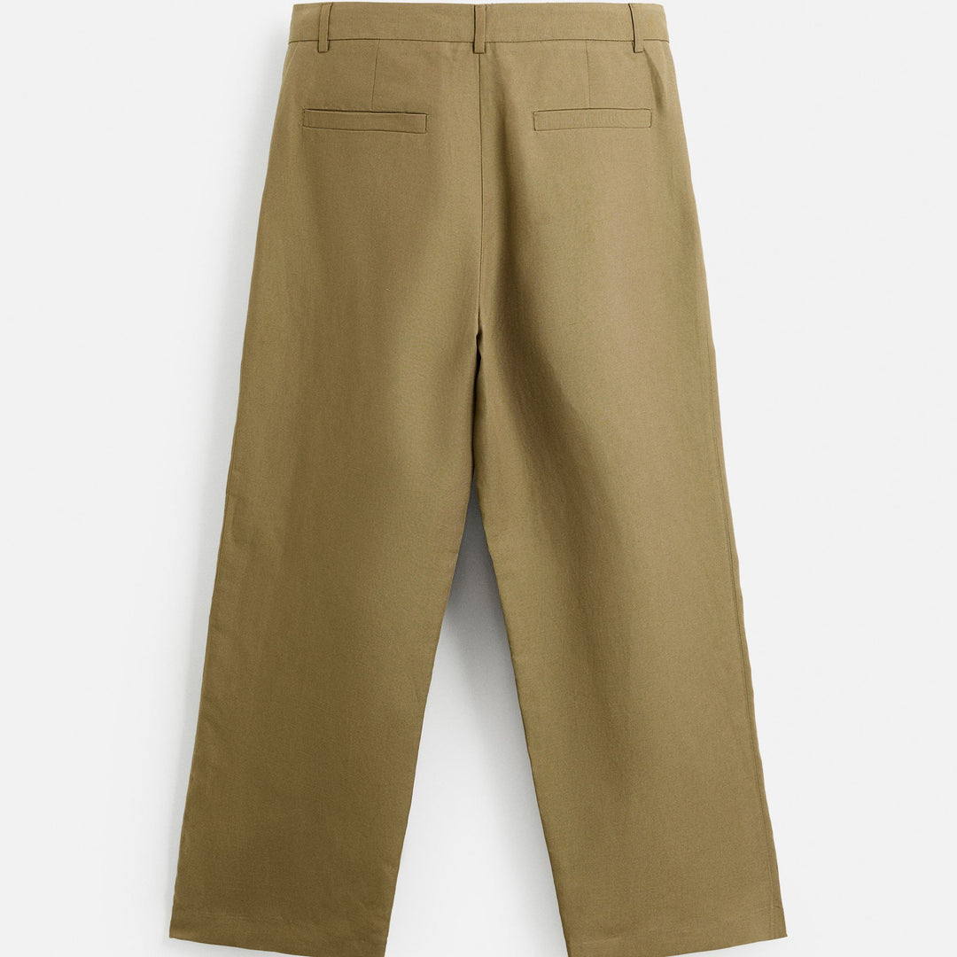Moudda ZARA - Pantalon - Lin Olive - Tunisie 2