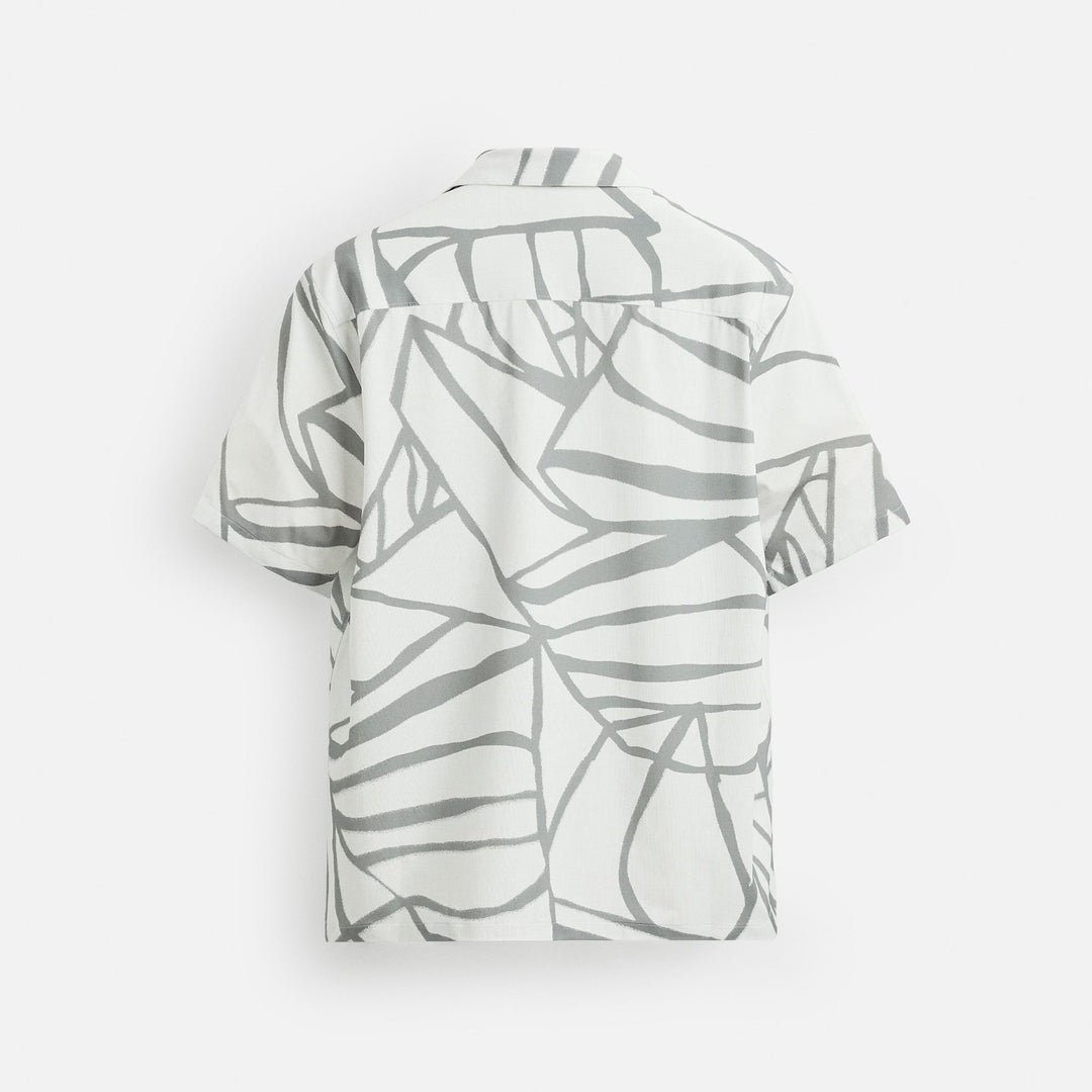 Moudda ZARA - Chemise Super Stretch - Feuille & Blanche - Tunisie 2