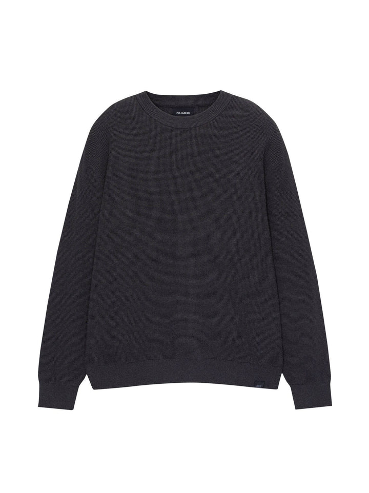 Moudda PULL & BEAR - Pull - Col Rond & Gaufré Basique - Tunisie 1