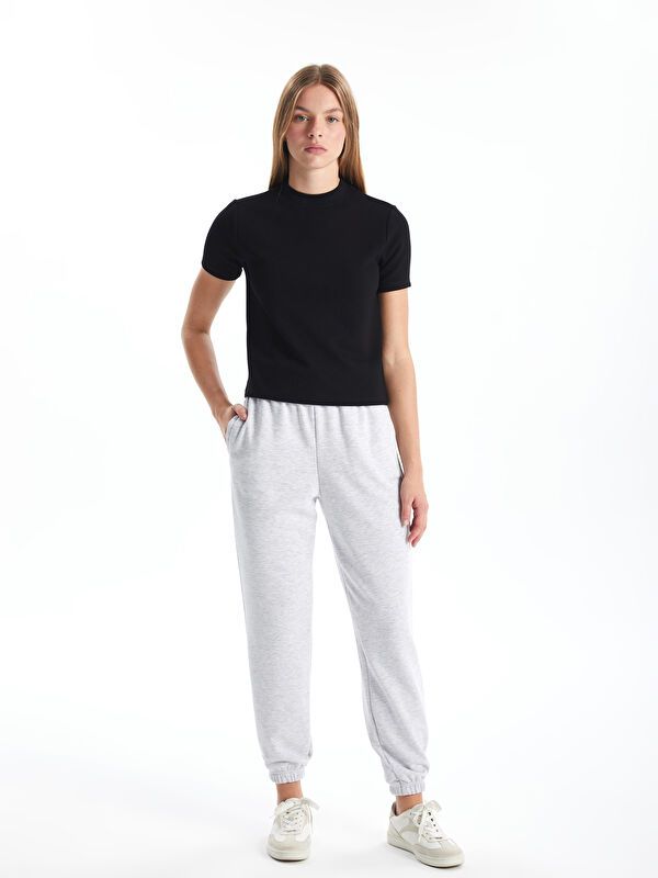 Moudda LC Waikiki - Pantalon en jersey Femme Mélange de gris - Tunisie 1