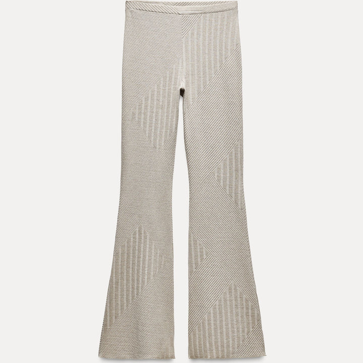 Moudda ZARA - Pantalon Jacquard Aspect Rustique - Tunisie 2