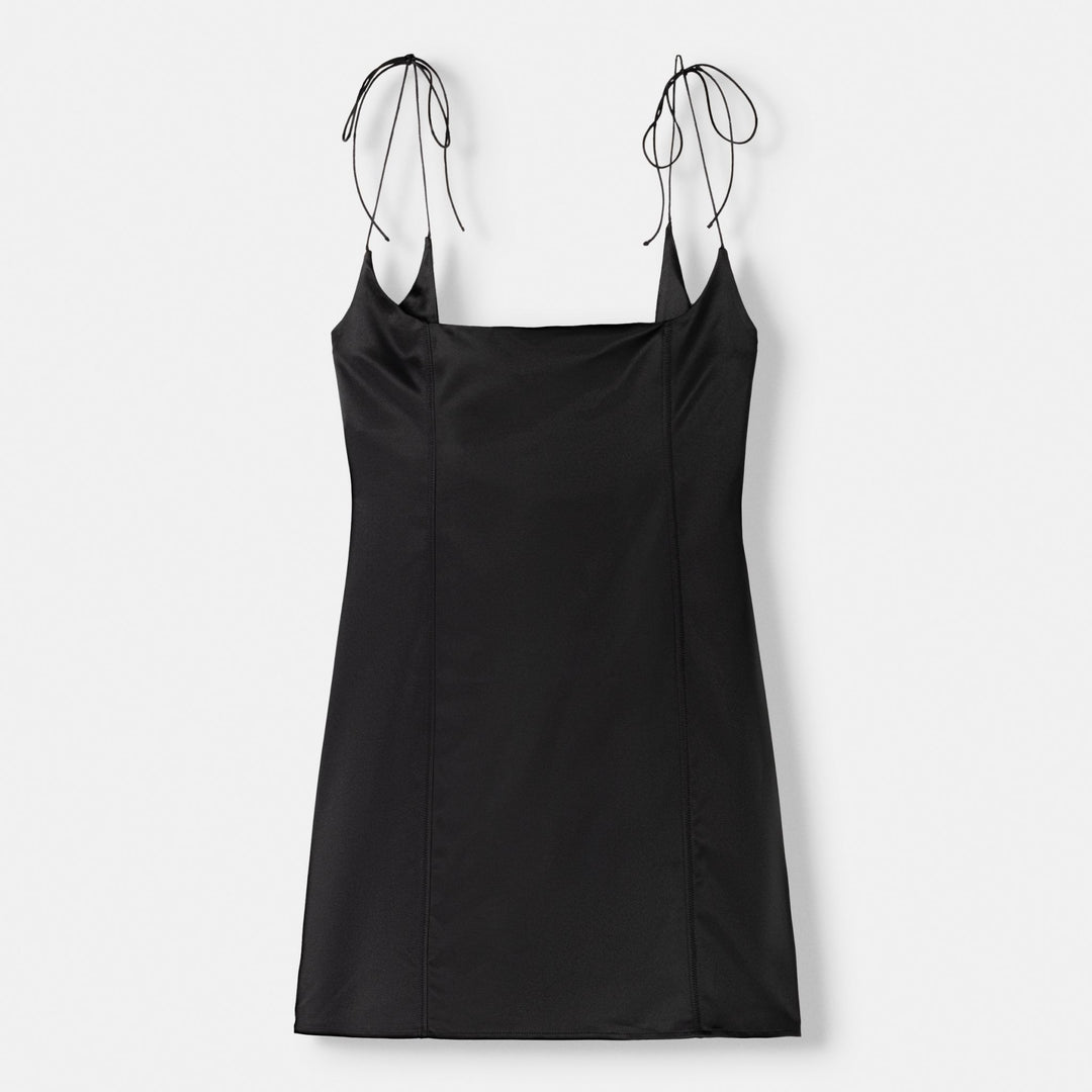 Moudda BERSHKA - Robe Mini Satinée avec Soutien-gorge Intégré - Tunisie 1
