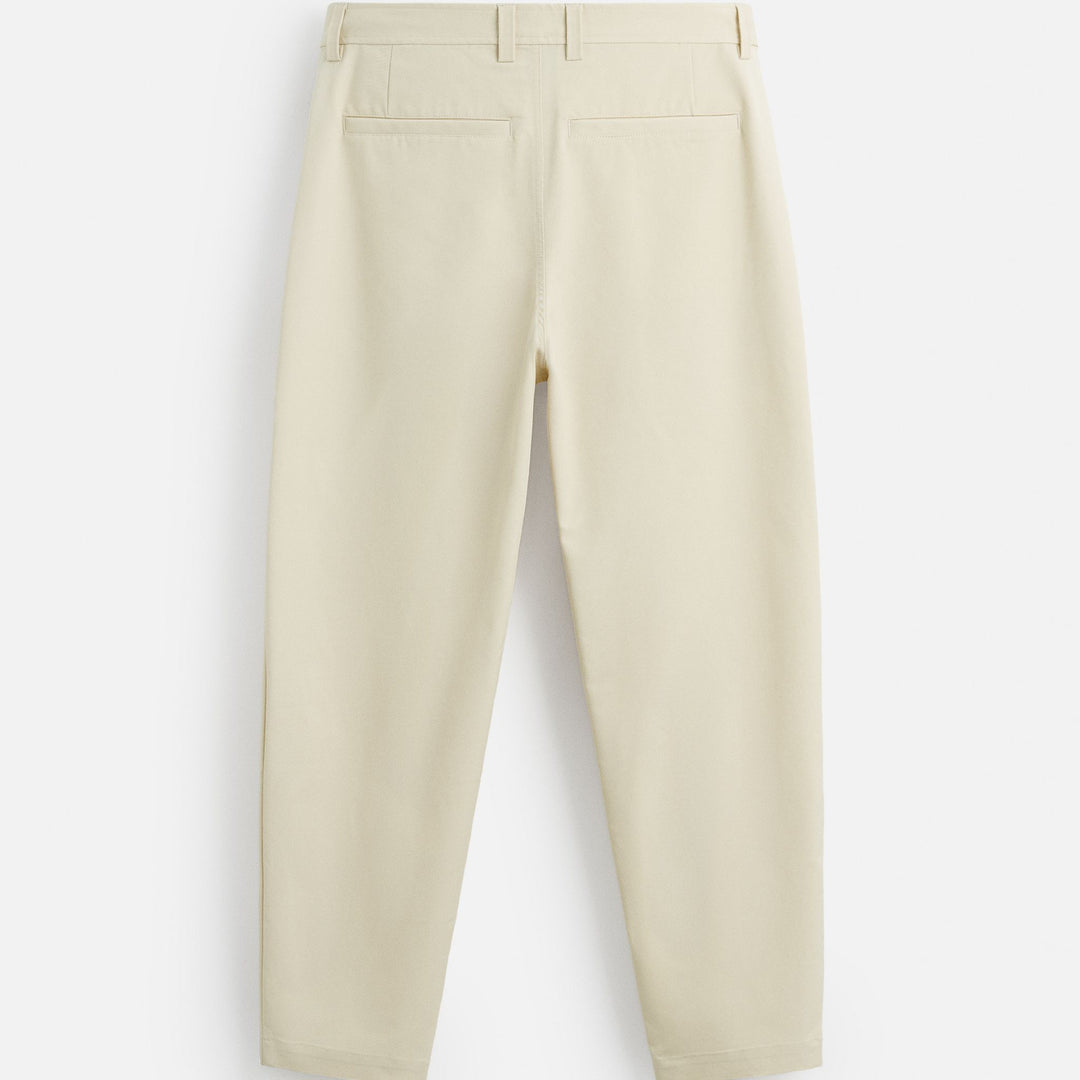 Moudda ZARA - Pantalon Chino - Coupe Droite & Peach (Marine & Argile) - Tunisie 2