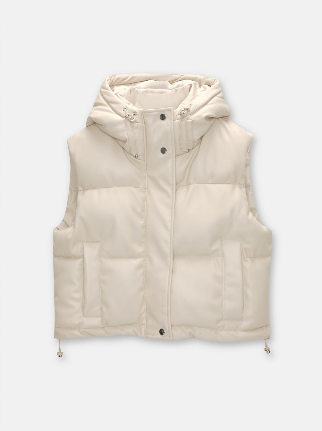 Moudda PULL & BEAR - Gilet PU Court avec Capuche - Tunisie 2