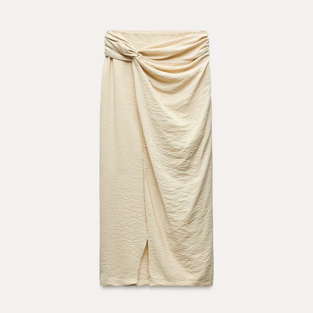 Moudda ZARA - Jupe pareo mi-longue, nœud latéral - Tunisie 2