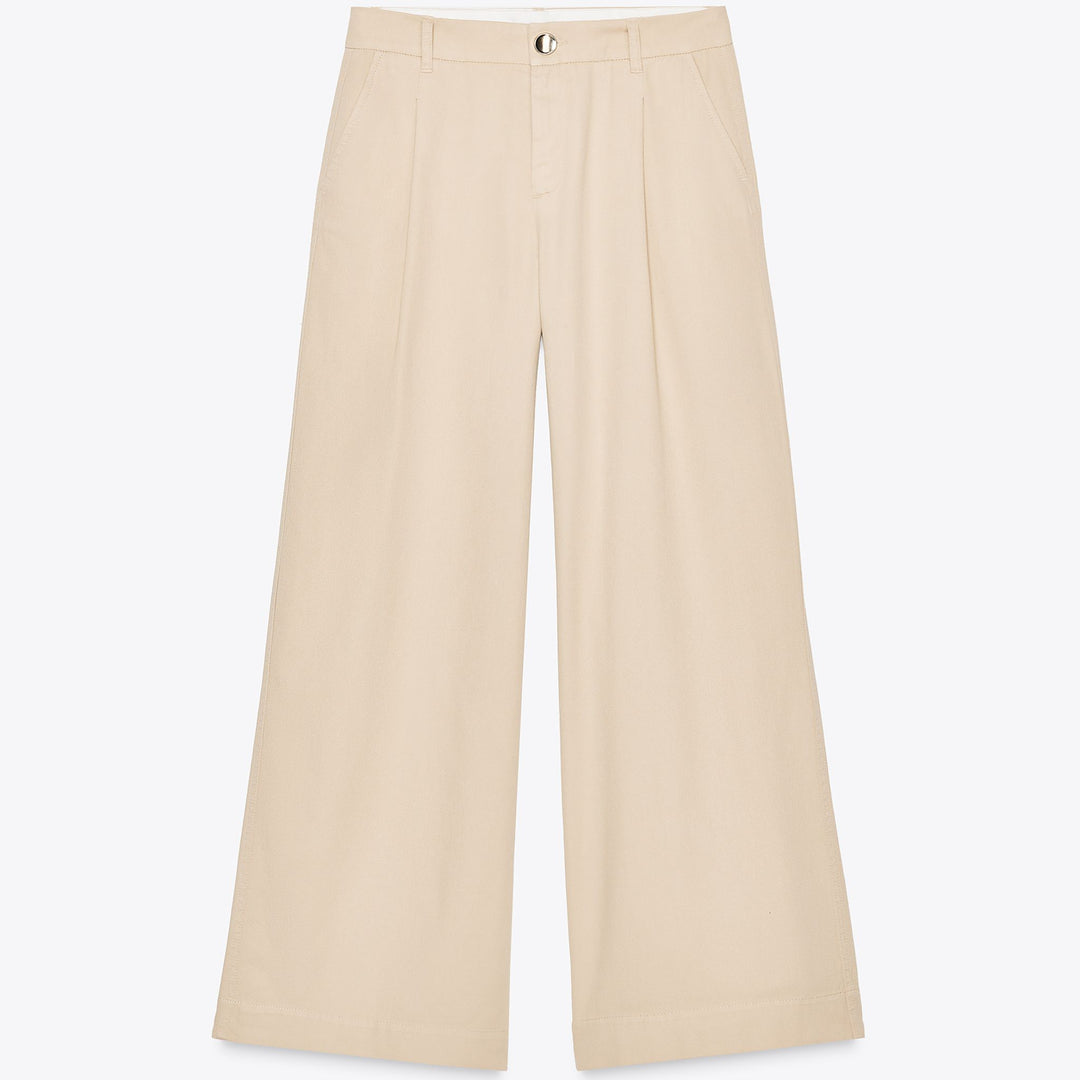 Moudda ZARA - Pantalon Wide Leg - Taille Moyenne & Teinture Pièce - Tunisie 1