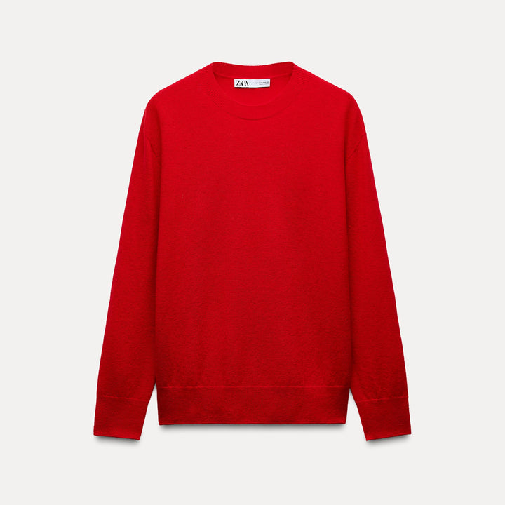 Moudda ZARA - Pull col droit 100% laine extra-douce seamless RWS - Tunisie 2