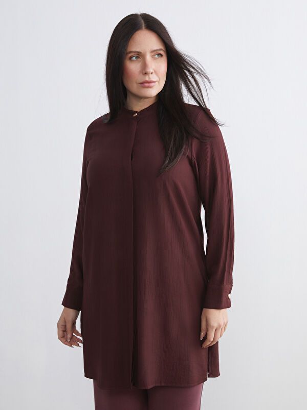Moudda LC Waikiki - Tunique tissée cv à manches longues pour Femmes - Tunisie 7