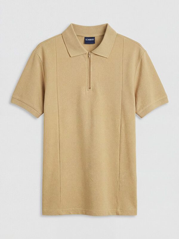 Moudda LC Waikiki - T-shirt manches courtes en jersey pour Garçon couleur Beige - Tunisie 1