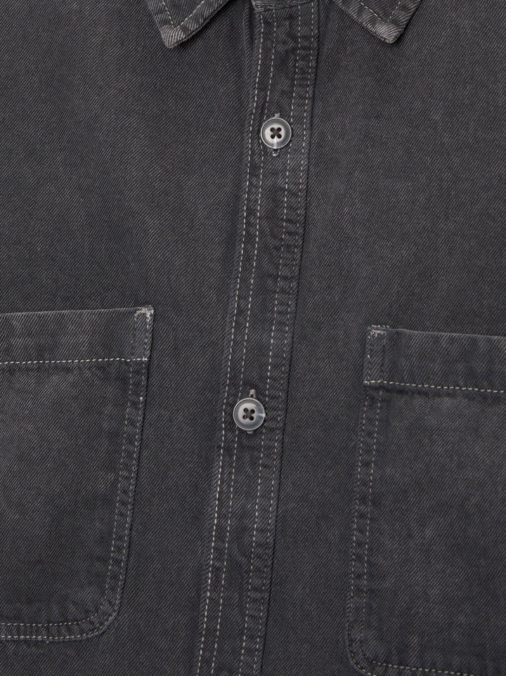 Moudda PULL & BEAR - Veste Twill - Surpiqûre Contrastée - Tunisie 4