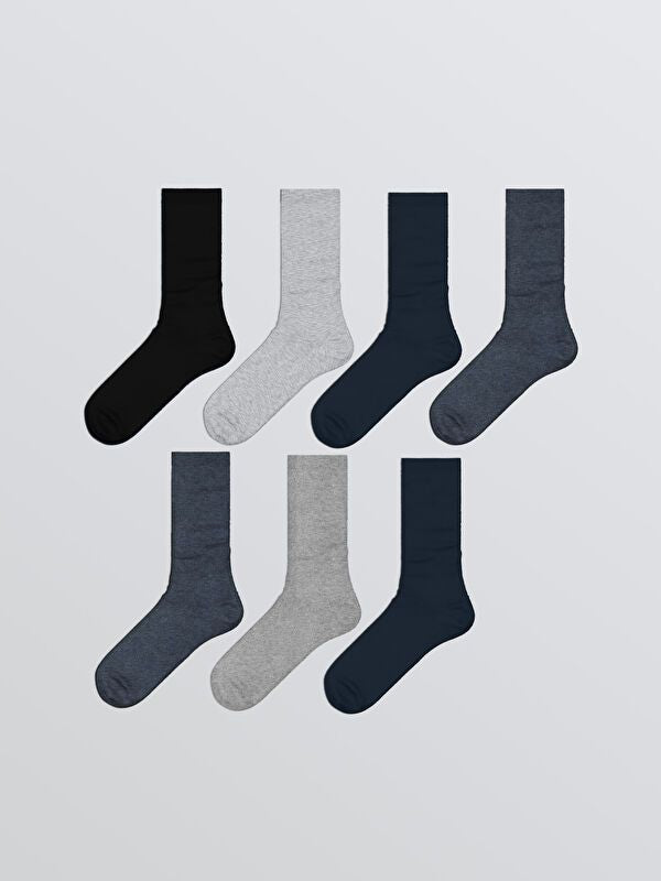 Moudda LC Waikiki - Chaussettes courtes Garçon Fil mélangé teint - Tunisie 1