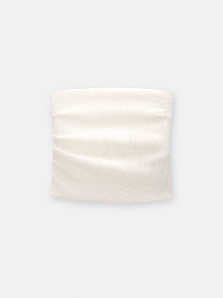 Moudda PULL & BEAR - Top Bardot Qualité Froissée - Tunisie 3