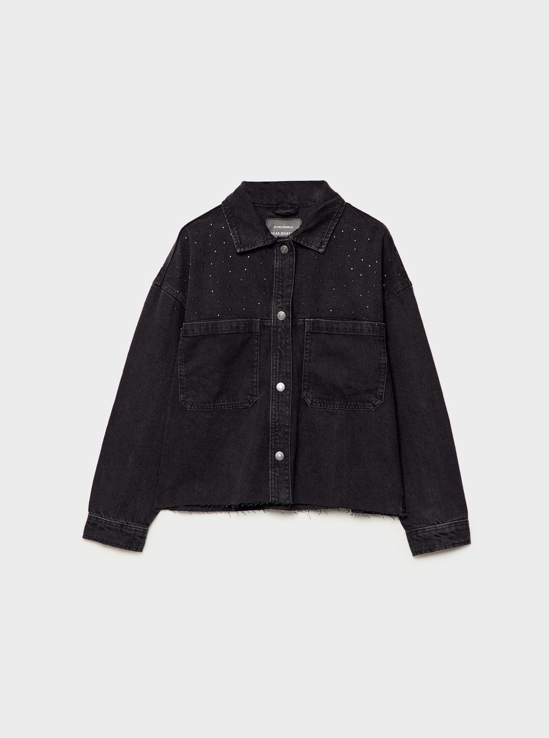 Moudda STRADIVARIUS - Surchemise en Jean avec Strass - Tunisie 1