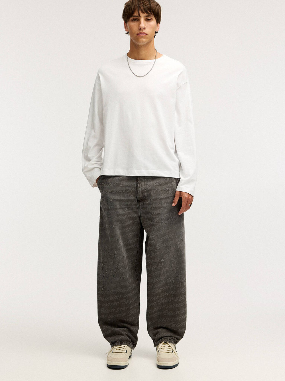 Moudda PULL & BEAR - Pantalon Denim Skater - Laser - Tunisie 2
