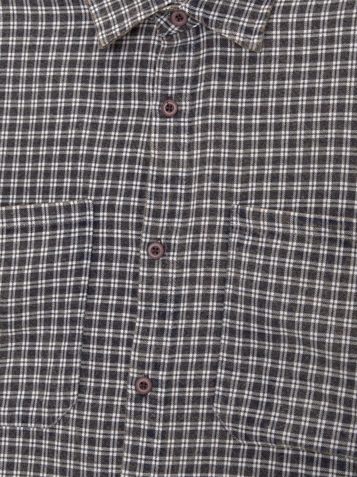 Moudda PULL & BEAR - Chemise - Carreaux Countryside & Cognac - Tunisie 4