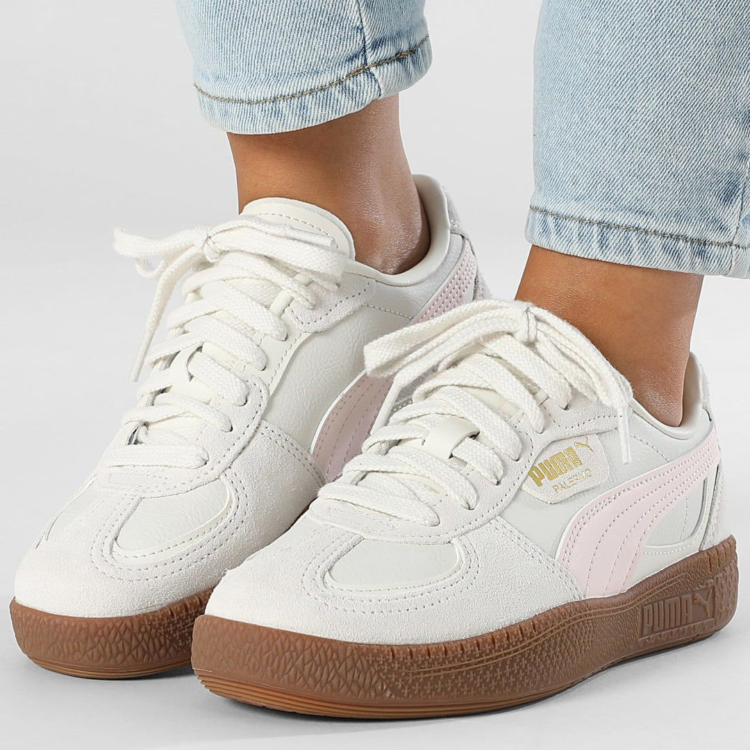 Moudda Puma - Sneakers PUMA Palermo Moda Jr,Vapor Gray-Jasmine Flowe pour femmes - Tunisie 1